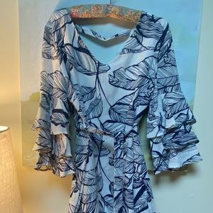 TWO Lux lien dresses In size medium, perfect for vacation!